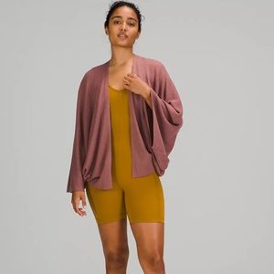 New! Lululemon “Cashlu Knit Textured Wrap”